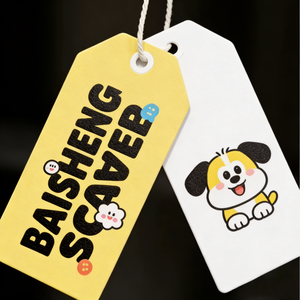 <span class=keywords><strong>Étiquette</strong></span> suspendue <span class=keywords><strong>personnalisée</strong></span> en <span class=keywords><strong>papier</strong></span> <span class=keywords><strong>kraft</strong></span> coloré avec motif animal de dessin animé pour vêtements, sacs, chaussures et bijoux pour enfants - Product Image 2