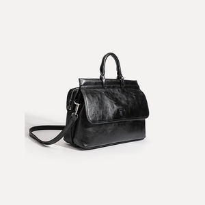 Bolso 2025, Nuevo, Moderno, Retro, Estilo Cartero, para el <span class=keywords><strong>Trabajo</strong></span> y Viajes Diarios, para Mujer, Gran Capacidad, Texturizado, Portadocumentos, Bandolera, Cuadrado, PU - Product Image 4