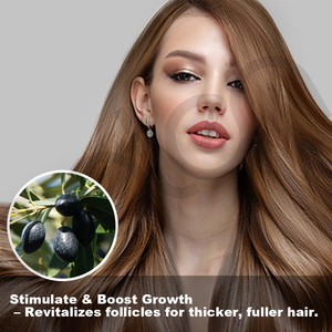 Aceite orgánico para el cuidado del cabello, 30ml, tratamiento de cuero cabelludo a base de hierbas naturales para un rápido crecimiento del cabello, anticaspa <span class=keywords><strong>y</strong></span> reparación de la pérdida de cabello - Product Image 5