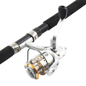Canne à pêche et moulinet combo MH Glass Snake Head Spinning Lure de 2,1 m et 2,4 m pour la pêche en lac et en rivière - Product Image 3