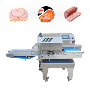 Machine à trancher automatique haute vitesse pour charcuterie, viande cuite, saucisses, bacon, jambon, bœuf rôti, charcuterie froide - Product Image 1