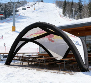 Carpa Inflable Portátil Impermeable de Cuatro Estaciones con Diseño Único de Manta Raya de Fábrica OEM Da Niu, Fácil de Desinflar, Ideal para Fiestas y Ocio Junto al <span class=keywords><strong>Lago</strong></span> - Product Image 1