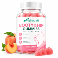 Complément Alimentaire BBL Gummies Marque Blanche Formule Personnalisée OEM avec Racine de Betterave et Vitamine B12 pour le Soutien des Hanches