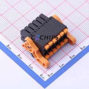 KF2EDGKSG-3.5-2*6P Plug-in Terminal Block P=3.5mm Connector Male Plug Snap Fixing 2x6P 3.5mm - Product Image 1