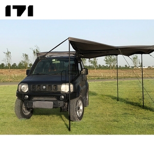 Auvents pour voitures caravane auvent latéral de voiture rv camping-car 270 degrés 180 <span class=keywords><strong>4x4</strong></span> van autoportant couverture de véhicule en aluminium - Product Image 5