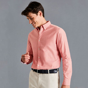 Camisas <span class=keywords><strong>de</strong></span> <span class=keywords><strong>Vestir</strong></span> Oxford <span class=keywords><strong>de</strong></span> Manga Larga <span class=keywords><strong>para</strong></span> <span class=keywords><strong>Hombre</strong></span>, Estilo Clásico <span class=keywords><strong>para</strong></span> Oficina y Negocios - Product Image 5