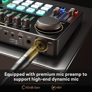 Professional WiredMicrophone Mini RGB Mic 3 Ports Laptop Podcasting <b>Microphones</b> <b>for</b> Teach Recording Mic - Product Image 4