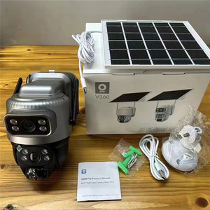 Cámara de Vigilancia Solar V380Pro de Doble Lente, Cámara de Seguridad Inalámbrica 4G para Exteriores con Almacenamiento en la Nube y Audio Bidireccional - Product Image 4
