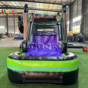 Aire de jeux pour enfants, château gonflable Monster Truck <span class=keywords><strong>Gravedigger</strong></span>, trampolines gonflables - Product Image 3
