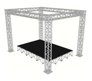 Soportes de Fondo para Ferias Comerciales, Soportes de Truss Desmontables de Aluminio, Suministro de Truss, Marca RK, Certificado TUV, Modelo RKS-SQ29100-T3 - Product Image 1