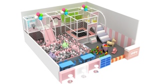 Parque Infantil Interior de Alta Calidad para Niños Pequeños, Estructura de Juego Suave y Colorida, Marco de Escalada, Sala Sensorial, Equipo de Entretenimiento - Product Image 6
