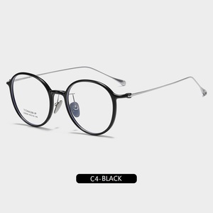 50046钛TR90眼镜架光学眼镜超轻复古设计眼镜厂家批发价格 - Product Image 4