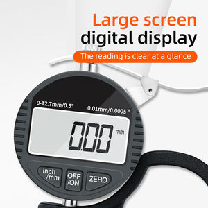 Download de app Micrometer Digitale 0,01 mm Micron Diktemeter Prijs Schuifmaat Breedtemeting Micrometer voor Textiel - Product Image 3