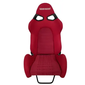 कस्टम लोगो रंग reclincable कपड़े दोहरी स्लाइडर्स फाइबर ग्लास रेसिंग सीट कार सीट बाल्टी सीट