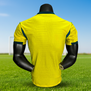 Maglia da Calcio Gialla Nazionale Brasiliana 2026 da Uomo, Asciugatura Rapida, Traspirante, Manica Corta, Girocollo, Alta Qualità, Taglia 2XL - Product Image 4