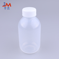 Prix d'usine jetable ampoule LED bouteille en plastique PET boisson tasse pour boisson froide sérigraphié surface