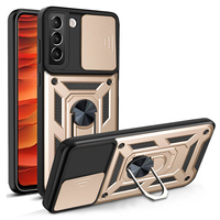 Armure fenêtre coulissante accessoires mobiles porte-anneau de protection housse pour Samsung S21 plus S21 ultra S22 stents étui robuste