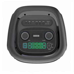 ลำโพงดีเจไร้สาย12นิ้ว80W ใหม่2025ไมโครโฟนไร้สาย2ตัว & เบส/เสียงแหลม/เสียงสะท้อน/อัลโต, 6โหมดเสียง - Product Image 3