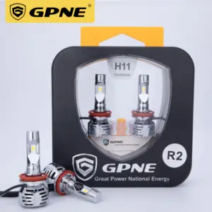 GPNER2デュアルカラーホワイトイエロー3000k6000kフォグカーLED電球LEDヘッドライト90059006 H4 H7 H11