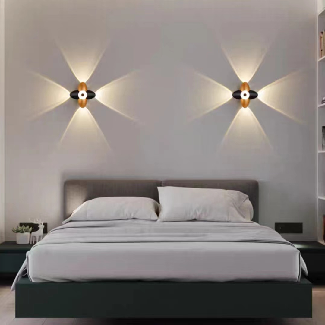 Wall lamp Outdoor Indoor Simple Modern New  Waterproof  Garden lamp die-casting aluminum