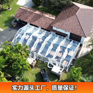 Carpa Modular para Fiestas y Bodas, 20m de Envergadura, Estructura de Acero, Techo de PVC, Resistente al Agua y a los Rayos UV, para Eventos al Aire Libre - Product Image 5