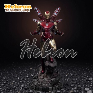 Scultura in Resina FRP di Iron Man Marvel per Decorazione Ingresso Cinema all'Aperto, <span class=keywords><strong>Personaggi</strong></span> degli Avengers - Product Image 4