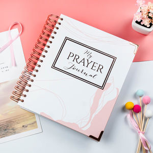 Stampa personalizzata con copertina rigida a spirale affermazione gratitudine auto-cura Planner manifestazione manifesta diario di preghiera taccuino - Product Image 4
