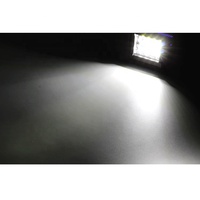 Lumière de travail LED pour voiture 4 pouces 60W 20LED 6000K Barre lumineuse LED pour camion moto SUV VTT voiture bateau