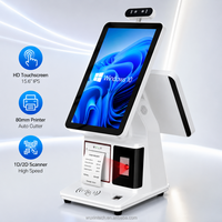 Monitor IPS Inteligente con Pantalla Táctil, Resistente al Agua, Elegante, con Ángulo de Visión Amplio, para Supermercados