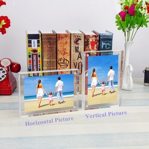 Private Label Acrylic Photo <strong>Frame</strong> Magnetic <strong>8x10</strong> Inches Acrylic Block <strong>Picture</strong> <strong>Frame</strong> - Product Image 5