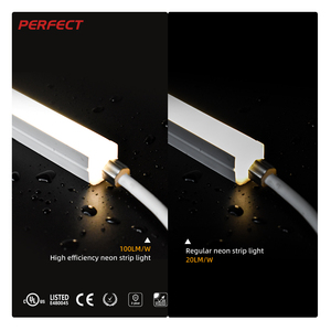 Bande LED multi-scènes 2NZ 1616F à courbure supérieure 18W/M, courbure de 120 mm, coupe de 41,7 mm, CRI élevé >90, 2700K-6500K, éclairage pour magasins et maisons - Product Image 2