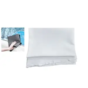 Factory sales microfiber needled non-woven glass wiping cloth kitchen cleaning cloth