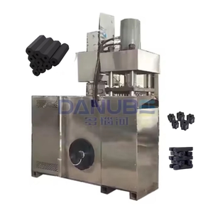Machine à briquettes de charbon en acier inoxydable : Machine de fabrication de charbon de bois Danube de haute qualité, facilement allumable, pour barbecue - Product Image 1