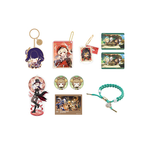 Prodotto più recente 2025 Genshin impatto prodotti con licenza genuina prodotti con supporto combinato casuale in acrilico portachiavi Jigsaw <span class=keywords><strong>Anime</strong></span> prodotti - Product Image 2