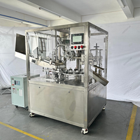Machine de remplissage et de scellage automatique de tubes à air chaud Machine d'emballage cosmétique pour crème et pâte Crème solaire Lotion