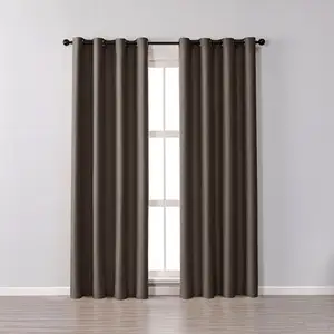 Hot selling double-sided matte cross-border foreign trade products blackout hotel curtains