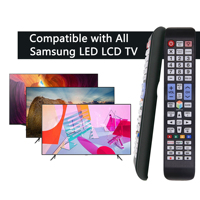Control Remoto Universal Retroiluminado para Todos los Televisores Inteligentes LED HDTV de Samsung con Botón de Netflix, Sin Necesidad de Configuración