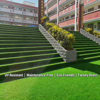 Gazon artificiel Viva Turf, gazon synthétique de haute qualité résistant aux UV pour la décoration de paysages et de jardins, gazon artificiel en PE