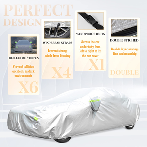 Housse de voiture 4 saisons, imperméable, toutes saisons, pour usage intensif - Product Image 2