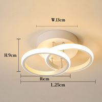 Lustres de plafond LED modernes pour la maison, la chambre, le salon, le couloir, l'entrée, l'escalier, l'îlot de cuisine