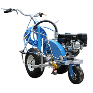 Machine de marquage routier pour voies de circulation, traceur de lignes routières, petite machine hydraulique de traçage thermoplastique à froid pour la signalisation routière - Product Image 1