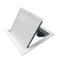 Panneau d'accès en profilé aluminium et quincaillerie robuste, disponible pour l'entretien en plafond ou en cloison sèche