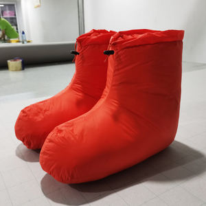 Pantoufles en duvet de canard pour le camping en plein air, chaussettes ultra-légères et chaudes à semelle souple - Product Image 5