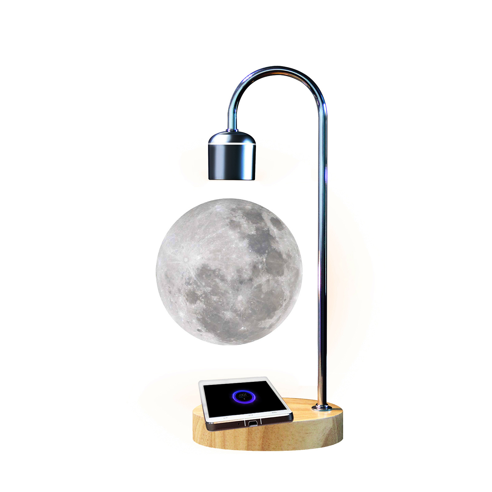 Ricarica wireless Moon FB6A argento