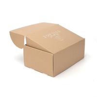 Prix attractif personnalisé – Carton ondulé auto-érecteur biodégradable et compostable en matériaux recyclés avec pelliculage mat kraft