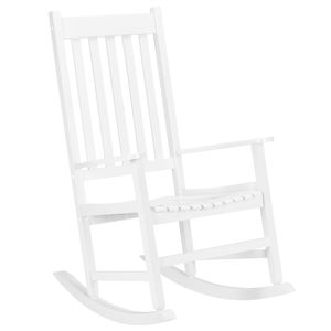 DB Outdoor/Indoor Square Wooden <b>Rocking</b> <b>Chair</b> 68.5*86*115CM <b>Rocking</b> <b>Chair</b> with Comfortable <b>Rocking</b> Motion - Product Image 3