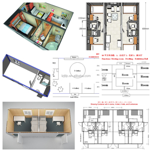 Casa Container Abitabile Espandibile 19ft*20ft, Casa Prefabbricata Abitabile Molto Richiesta negli USA - Product Image 5