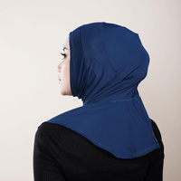 Écharpe Hijab flexibles pour les femmes, foulard de sport instantané, en maille, couvre-chef islamique, de haute qualité, nouvelle collection