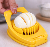 Coupe-œufs double fonction pratique pour œufs durs et conservés – Gadget de cuisine