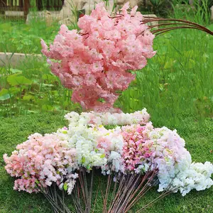 S-H80人工樱花为樱花树拱门分支中心和花卉婚礼8种颜色